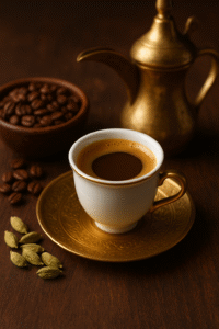 افضل انواع القهوة العربية مع دلة وفناجين تراثية