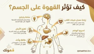 تأثير القهوة على الجسم