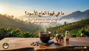 ما هي قهوة العاج الأسود